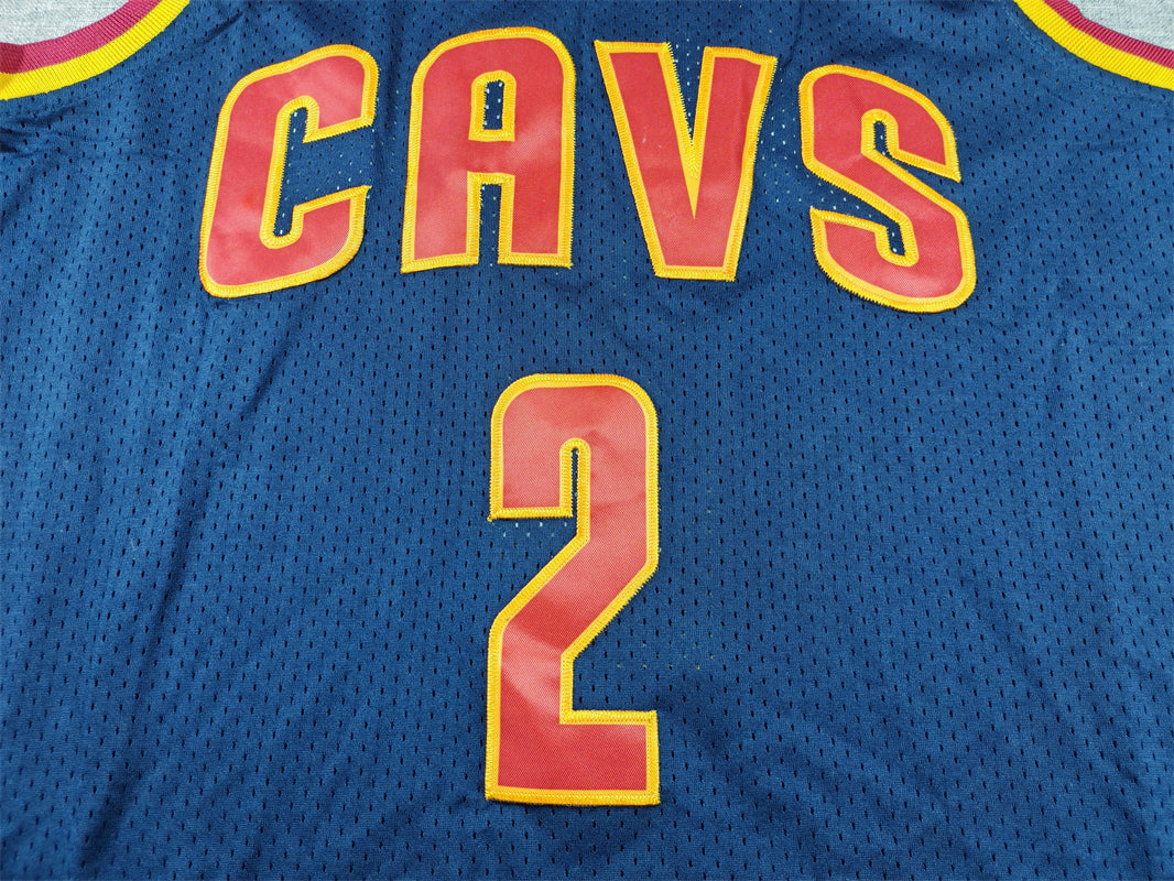 Men's Cleveland Cavaliers Kyrie Irving #2 Navy 2011/12 Hardwood Classics Swingman Jerseys
