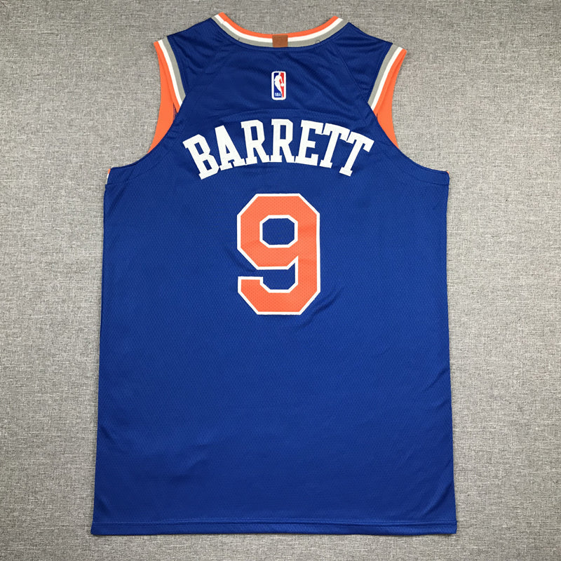 Men's New York Knicks RJ Barrett Fanatics Branded Blue Replica Fast Break Jerseys