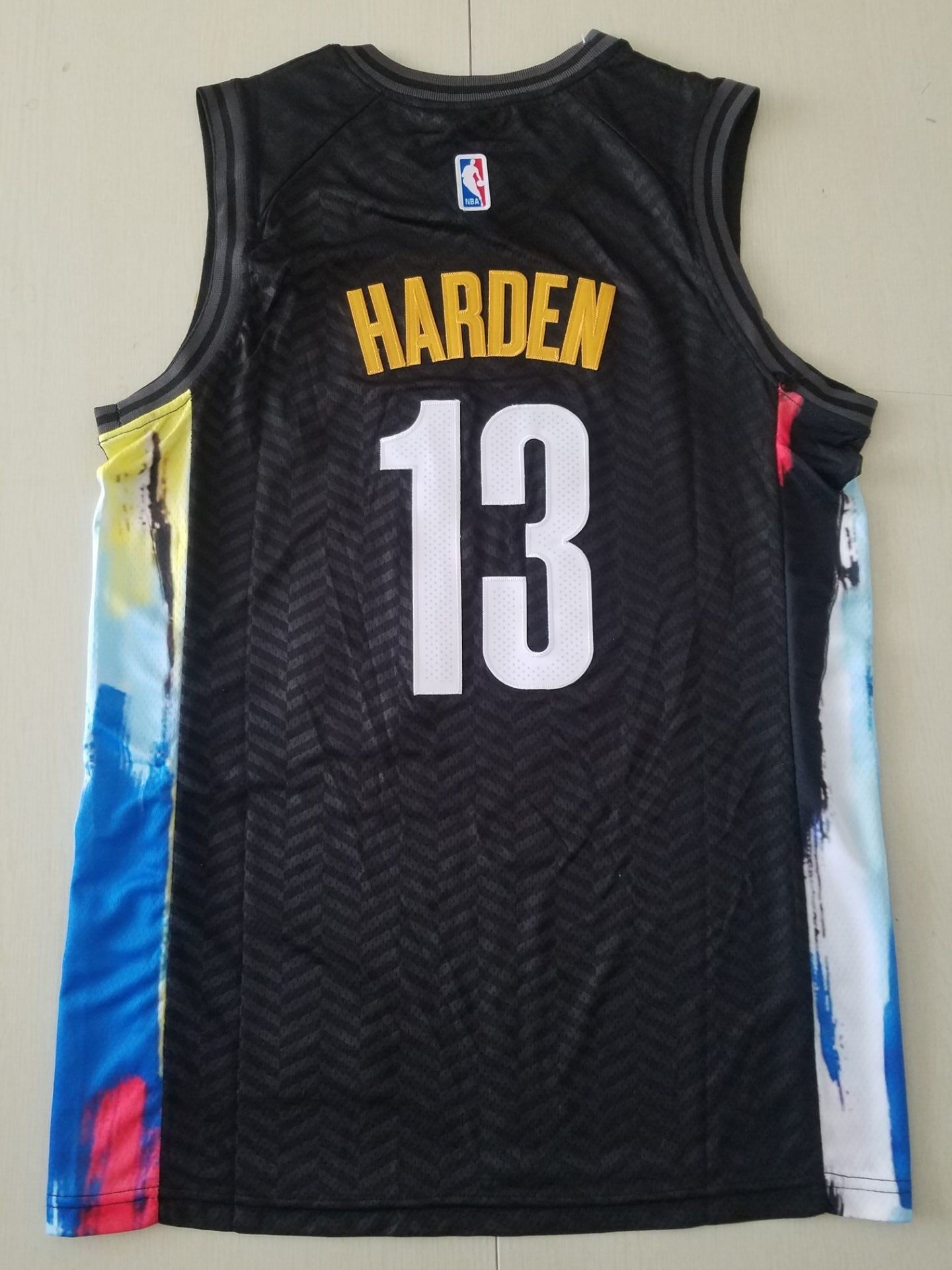 Men's Brooklyn Nets James Harden Black 2020/21 Fashion Jerseys - City Edition