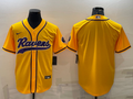 Men's Baltimore Ravens Yellow Blank Jerseys