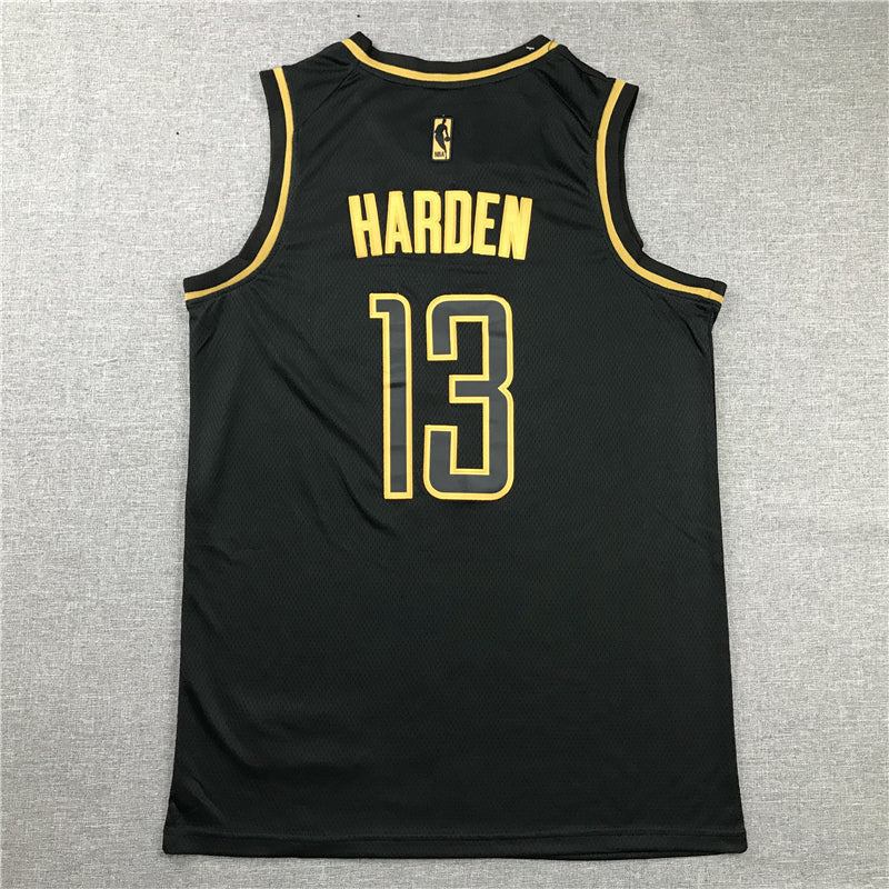 Men's Houston Rockets James Harden #13 NBA Black Replica Player Jerseys