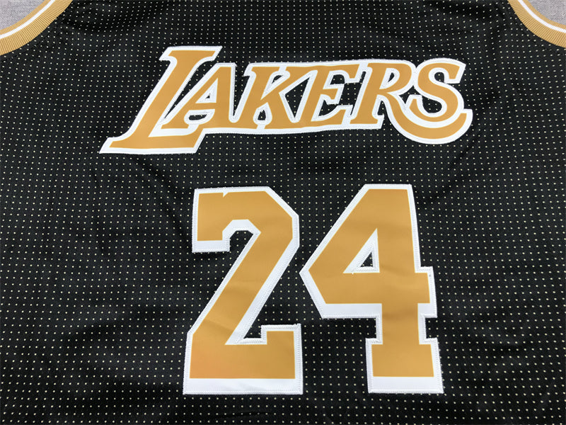 Men's Los Angeles Lakers Kobe Bryant #24 Black Select Series Swingman Jerseys