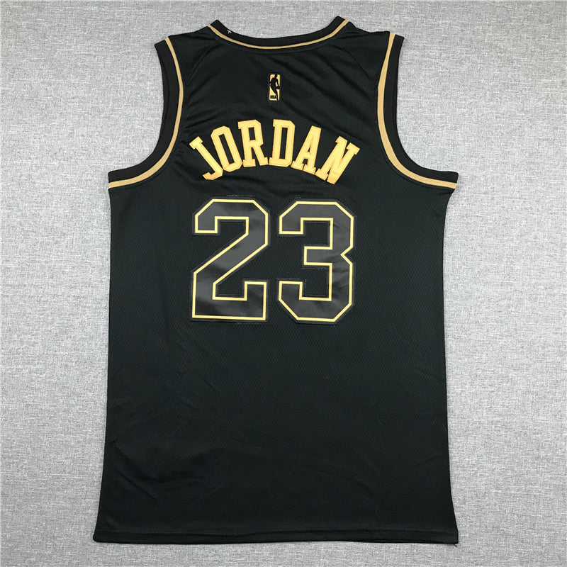 Men's Chicago Bulls Michael Jordan #23 Black Swingman Player Jerseys