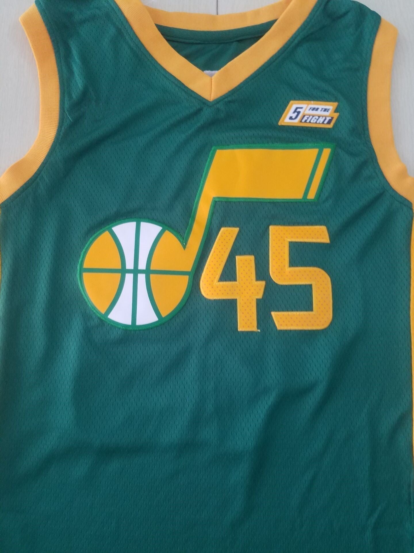 Men's Utah Jazz Donovan Mitchell #45 Green 2020/21 Swingman Player Jerseys