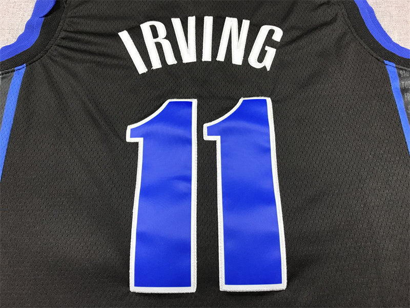 Men's Dallas Mavericks Kyrie Irving #11 Black 2023/24 Swingman Jerseys - City Edition