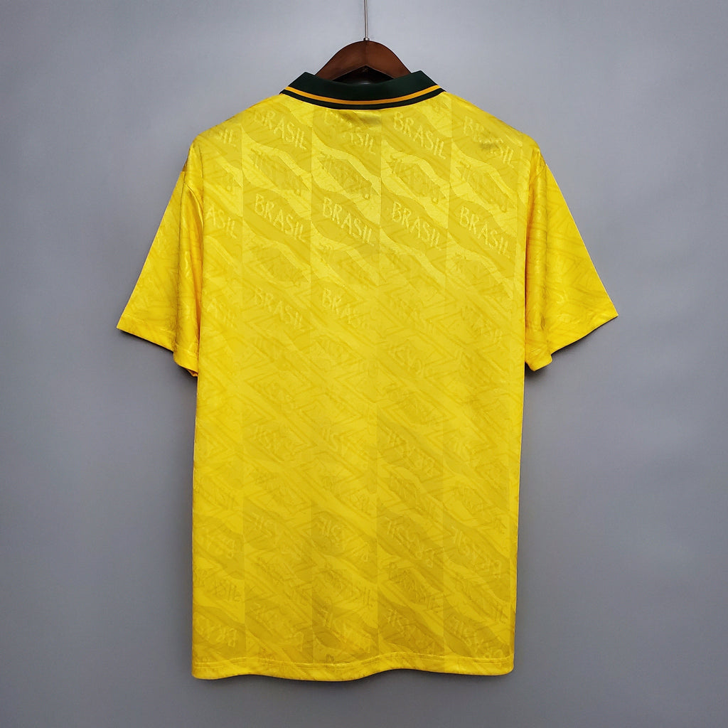Brazil 1991 - 1993 Home Jersey