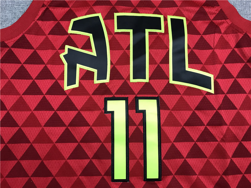 Men's Atlanta Hawks Trae Young #11 NBA Red Swingman Jerseys