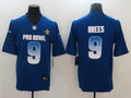 Men's New Orleans Saints Drew Brees #9 Blue Game Jerseys