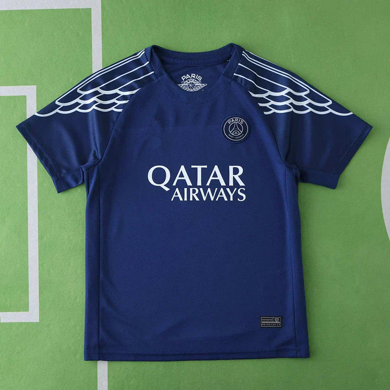 Paris Saint-Germain F.C. Fourth Kids Kit 24/25 Season