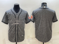 Men's San Francisco 49ers Gray Blank Jerseys