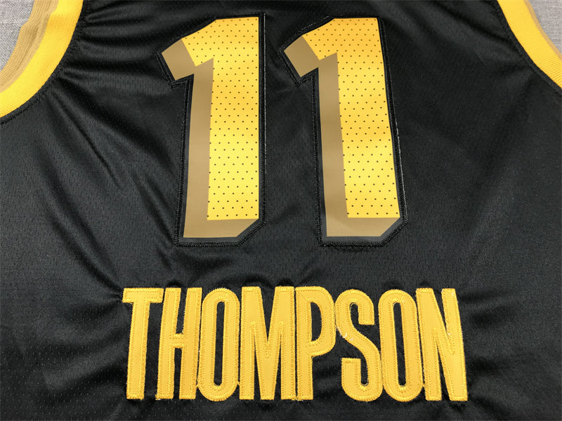 Men's Golden State Warriors Klay Thompson #11 Black 2023/24 Swingman Jerseys - City Edition