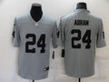 Men's Las Vegas Raiders Jonathan Abram #24 Gray Inverted Legend Jerseys