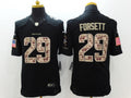 Men's Baltimore Ravens Justin Forsett #29 Black Game Player Jerseys
