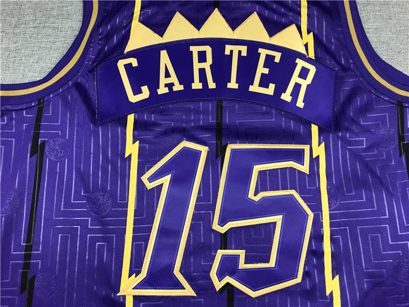 Men's Toronto Raptors Vince Carter 1998-99 Purple Hardwood Classics Swingman Jerseys