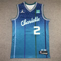 Men's Charlotte Hornets LaMelo Ball Blue Swingman Player Jerseys - City Edition