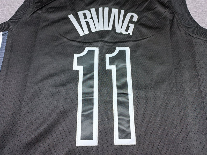 Men's Brooklyn Nets Kyrie Irving #11 Black 2022/23 Statement Edition Swingman Jerseys
