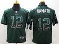 Men's New York Jets Joe Namath #12 Green Game Player Jerseys