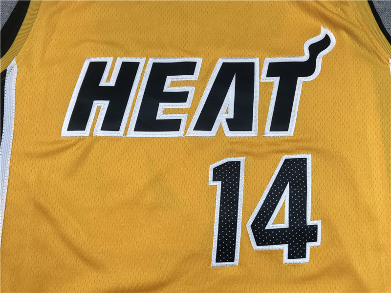 Men's Miami Heat Tyler Herro #14 Gold 2020/21 Swingman Player Jerseys