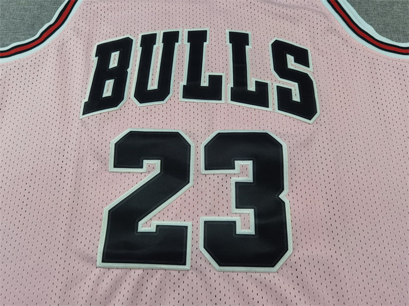 Men's Chicago Bulls Michael Jordan #23 Pink 1997/98 Hardwood Classics Swingman Jerseys
