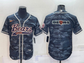 Men's Chicago Bears Grey Camouflage Game Jerseys