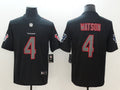 Men's Houston Texans Deshaun Watson #4 Black Player Jerseys