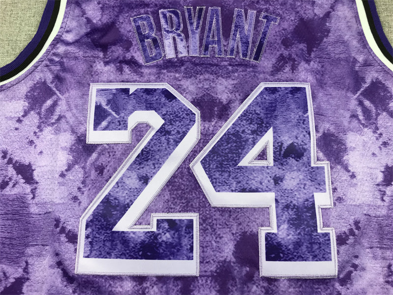 Men's Los Angeles Lakers Kobe Bryant #24 Purple Select Series Swingman Jerseys
