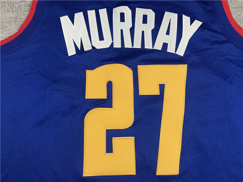 Men's Denver Nuggets Jamal Murray Blue 2020/21 Swingman Player Jerseys