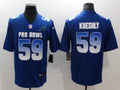 Men's Carolina Panthers Luke Kuechly #59 Navy Game Jerseys