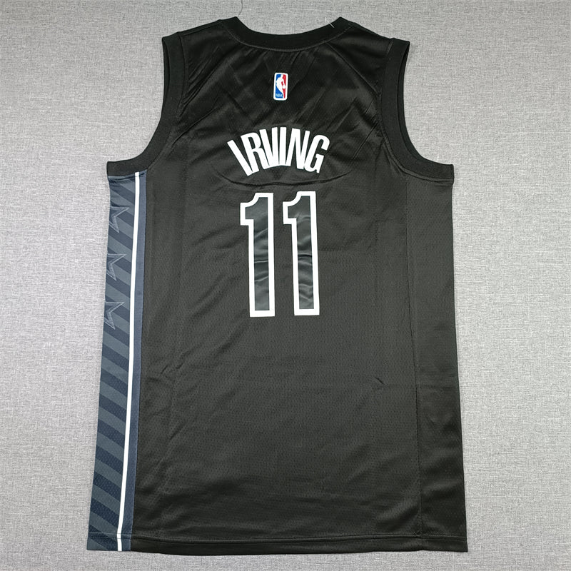 Men's Brooklyn Nets Kyrie Irving #11 Black 2022/23 Statement Edition Swingman Jerseys