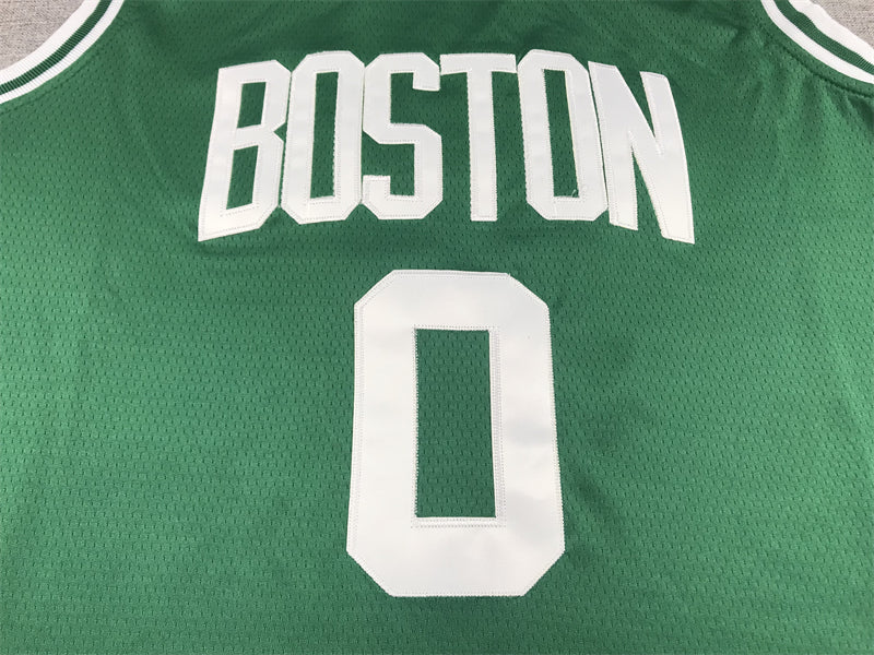 Men's Boston Celtics Jayson Tatum #0 Kelly Green 2022/23 Swingman Jerseys - Icon Edition
