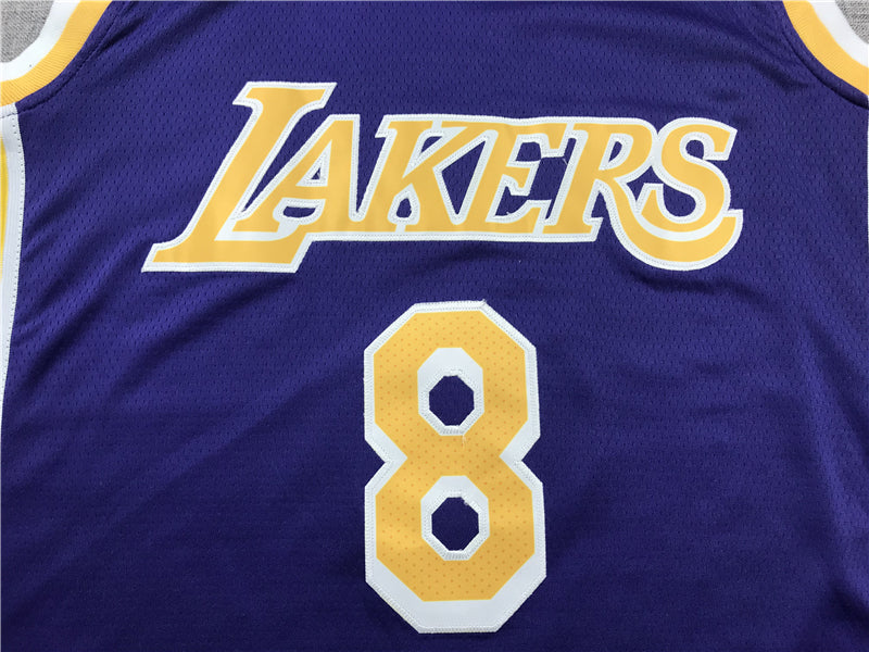 Men's Los Angeles Lakers Kobe Bryant #8 Purple Swingman Player Jerseys