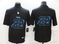 Men's Carolina Panthers #22 Christian McCaffrey Black Alternate Player Game Jerseys