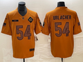 Men's Chicago Bears Brian Urlacher #54 Brown 2023 Salute To Service Retired Player Limited Jerseys