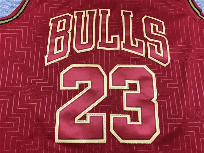 Men's Chicago Bulls Michael Jordan Red 1997-98 Hardwood Classics Swingman Jerseys