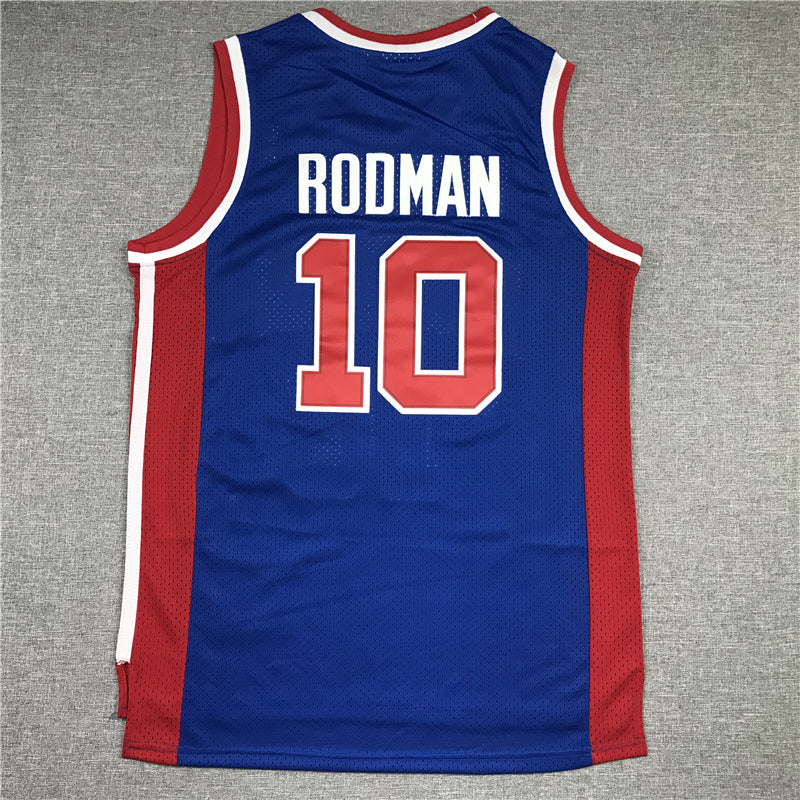 Men's Detroit Pistons Dennis Rodman 1988-89 Hardwood Classics Swingman Jerseys