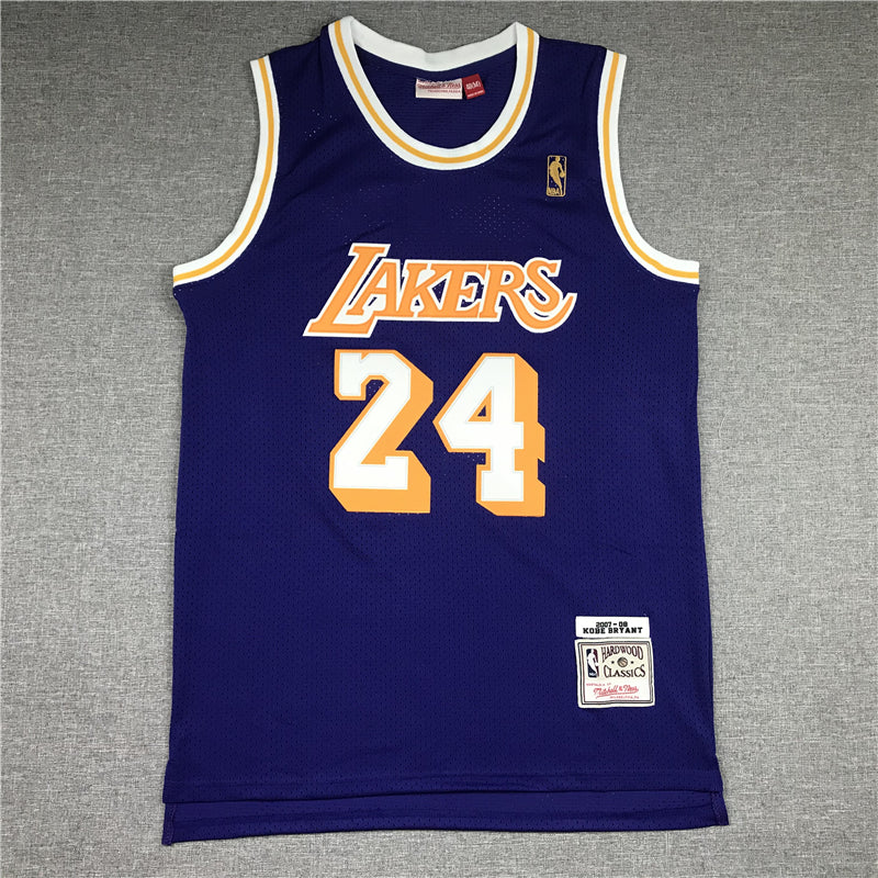 Men's Los Angeles Lakers Kobe Bryant 2007-08 Hardwood Classics Swingman Jerseys