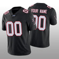 Custom1 Atlanta Falcons Black Classic Limited 100th Season Jerseys Stitched American Football Jerseys