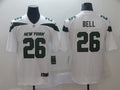 Men's New York Jets Le'Veon Bell #26 White Game Jerseys