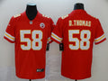 Men's Kansas City Chiefs Derrick Thomas #58 Red Game Jerseys