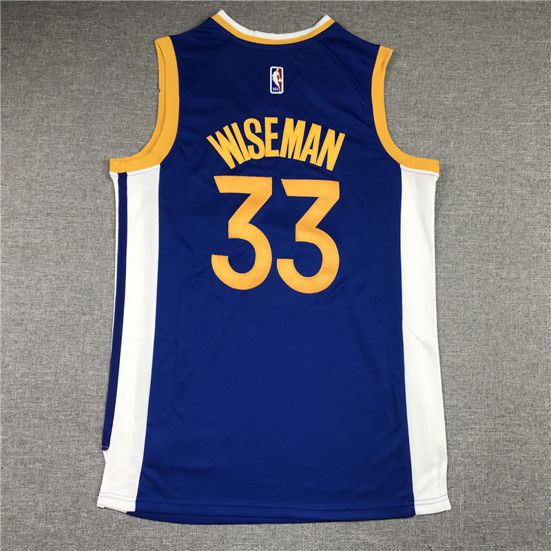 Men's Golden State Warriors James Wiseman 2021/22 Fast Break Replica Jerseys
