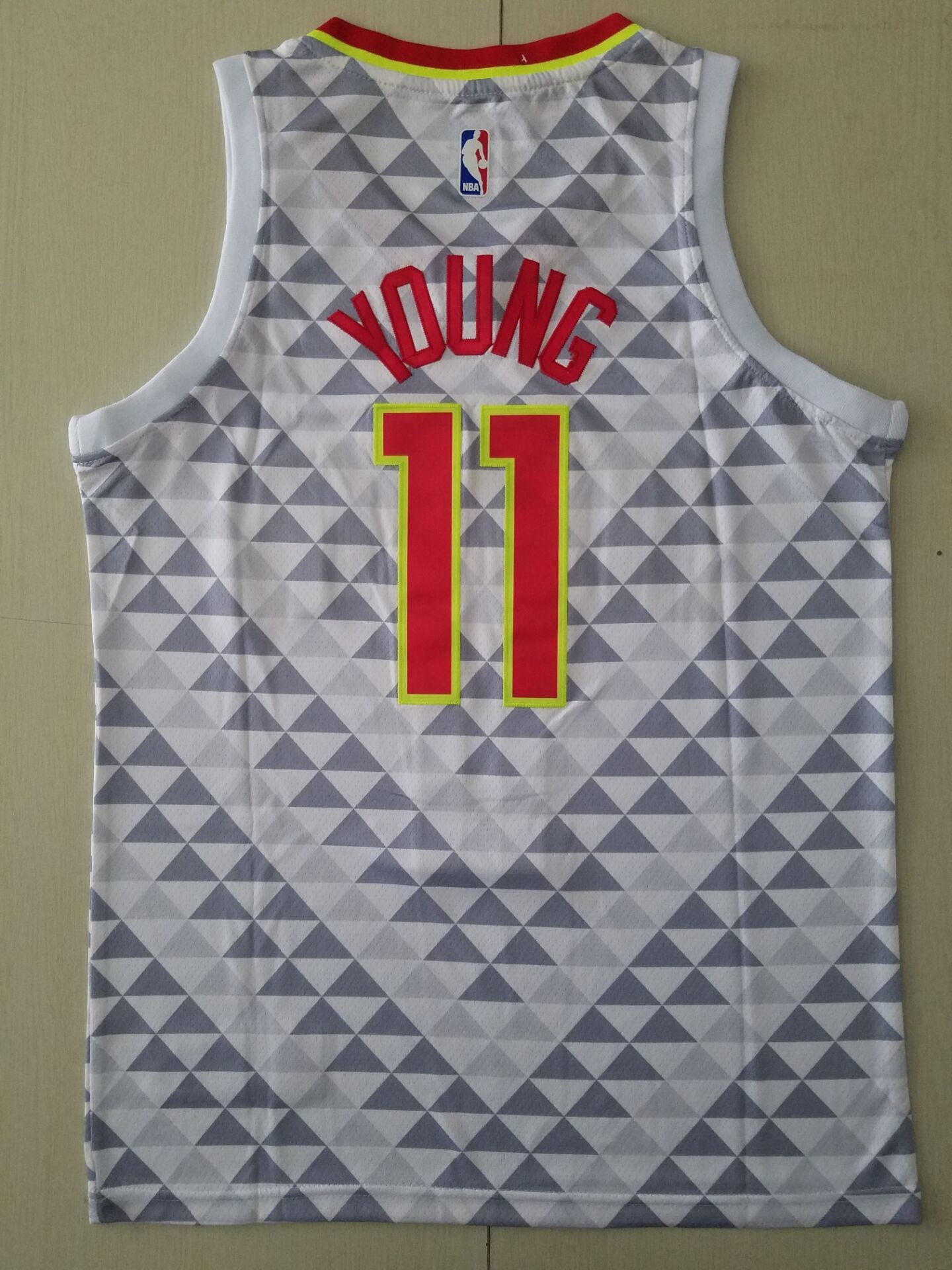 Men's Atlanta Hawks Trae Young #11 White Swingman Player Jerseys