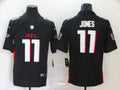 Men's Atlanta Falcons Julio Jones #11 Black Game Player Jerseys