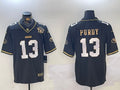 Men's San Francisco 49ers Brock Purdy #13 Black Alternate Game Jerseys