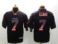 Men's Denver Broncos John Elway #7 Black Game Jerseys