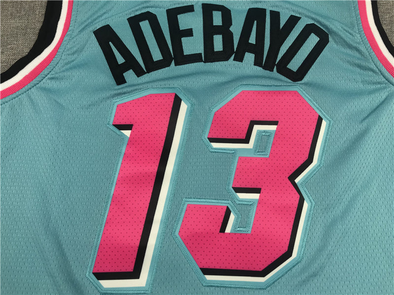 Men's Miami Heat Bam Adebayo #13 Blue Swingman Player Jerseys