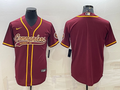 Men's Washington Commanders Red Blank Jerseys