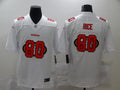 Men's San Francisco 49ers Jerry Rice #80 White Authentic Game Jerseys