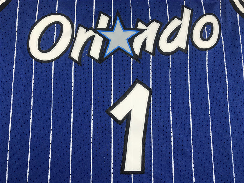Men's Orlando Magic Penny Hardaway #1 Blue Hardwood Classics Swingman Jerseys