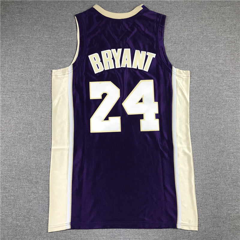 Men's Los Angeles Lakers Kobe Bryant Hall of Fame Purple Hardwood Classics Jerseys