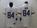 Men's Minnesota Vikings Randy Moss #84 White Game Jerseys